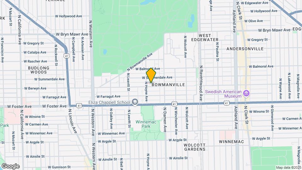 2050 W Berwyn Ave Map and Location Details