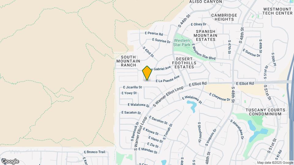 4211 E La Puente Ave Map and Location Details