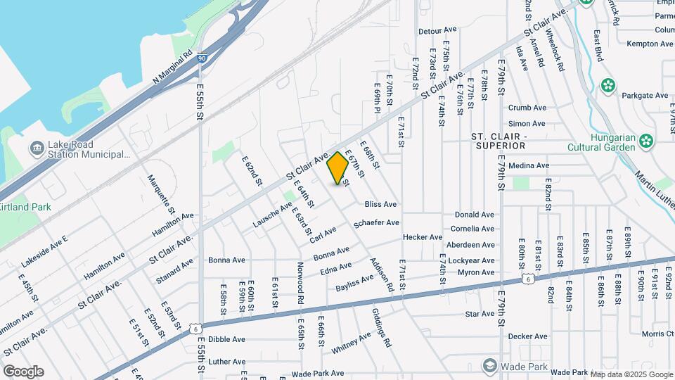 1085 Addison Rd Map and Location Details