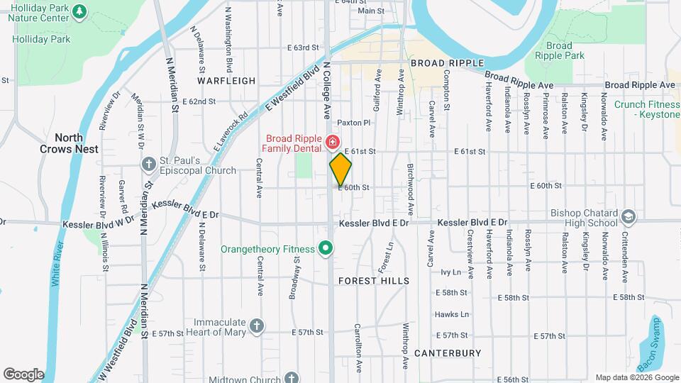 715 E 60th St Mapa y Detalles de la Ubicación