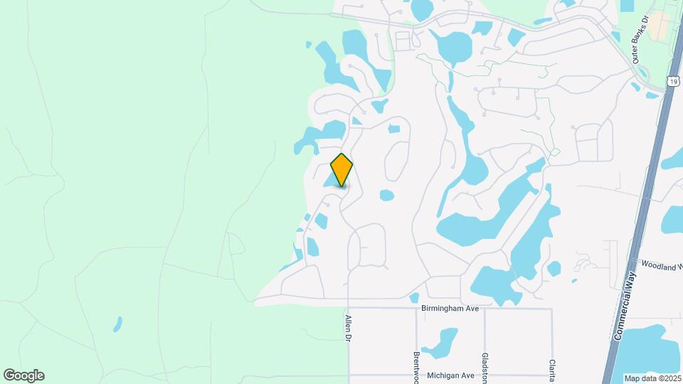 9257 Bonnie Cove Dr Mapa y Detalles de la Ubicación