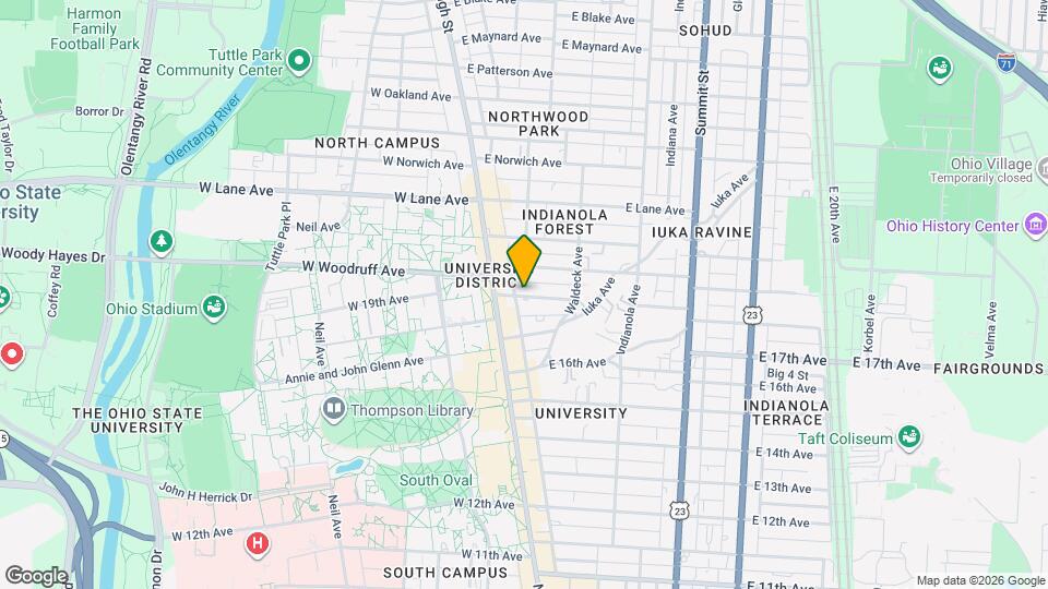 38-40-40 E 18th Ave Map and Location Details