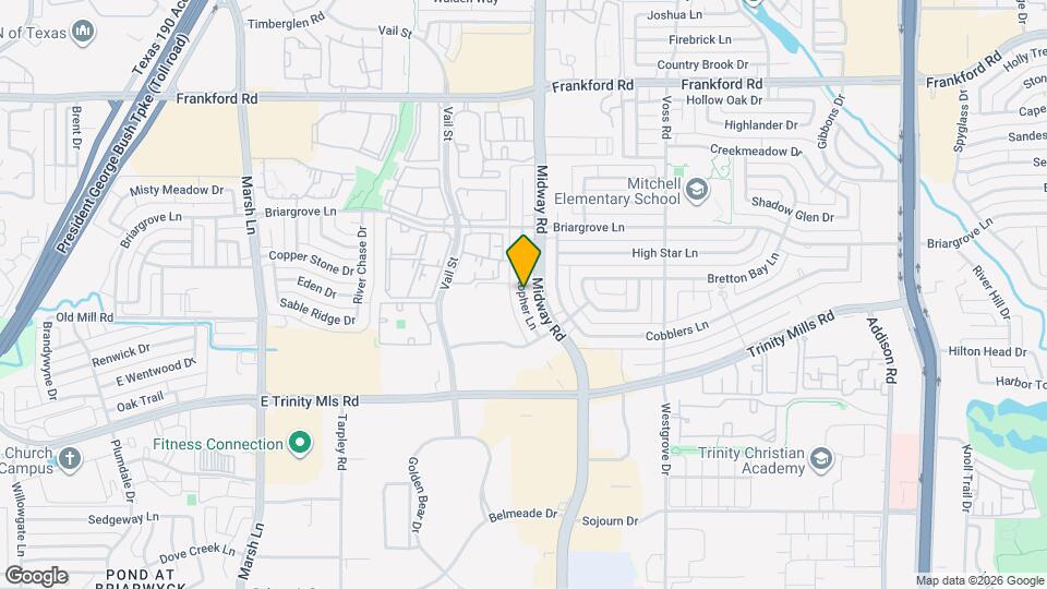 4033 St Christopher Ln Map and Location Details