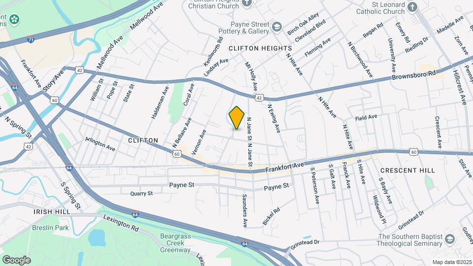 211 N Clifton Ave, Unit A Mapa y Detalles de la Ubicación