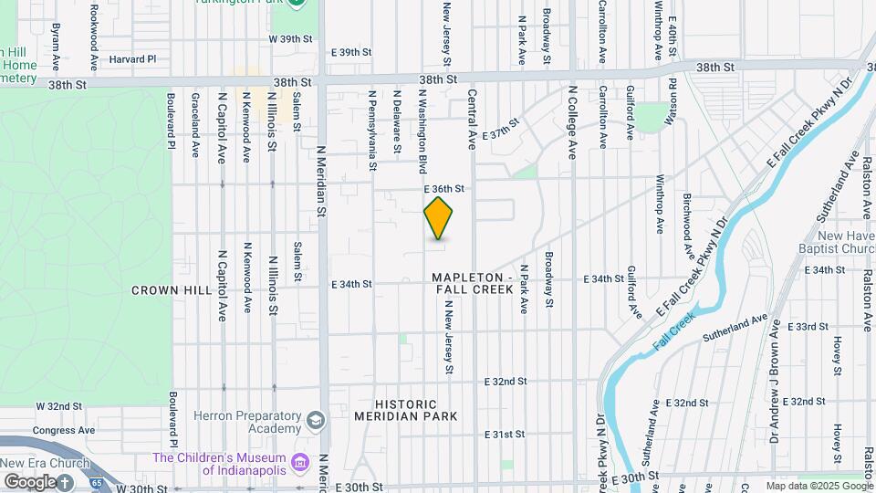 3445 N Washington Blvd Map and Location Details