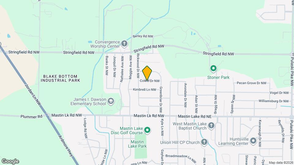 6013 Cowin Dr NW Map and Location Details