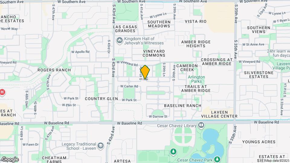 7014 S 40th Ln Mapa y Detalles de la Ubicación