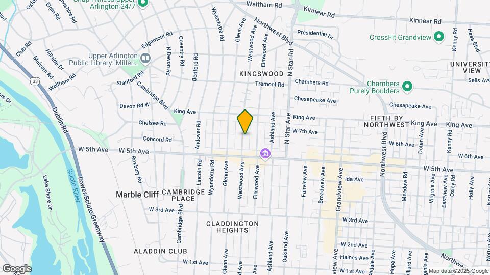 1640-1646 Westwood Ave Map and Location Details