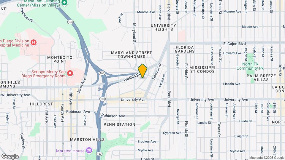3950 Cleveland Ave, Unit 104 Map and Location Details