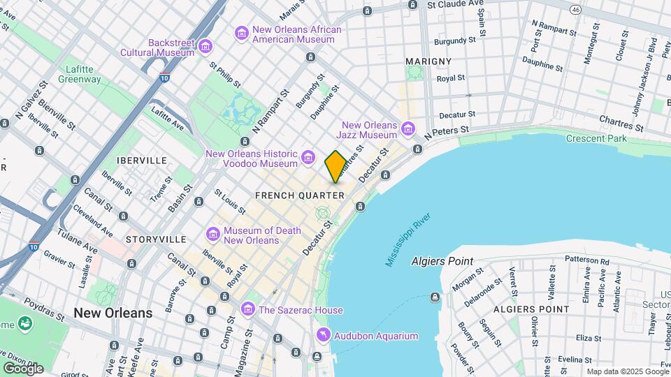 536 Dumaine St Map and Location Details