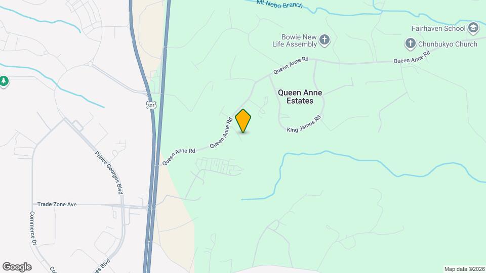 16729 Queen Anne Rd Map and Location Details