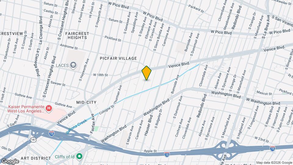 1746 S Marvin Ave, Unit 1746 marvin Map and Location Details