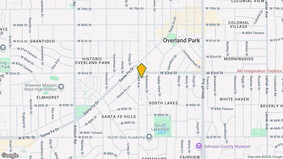 8313 Lowell Ave Map and Location Details