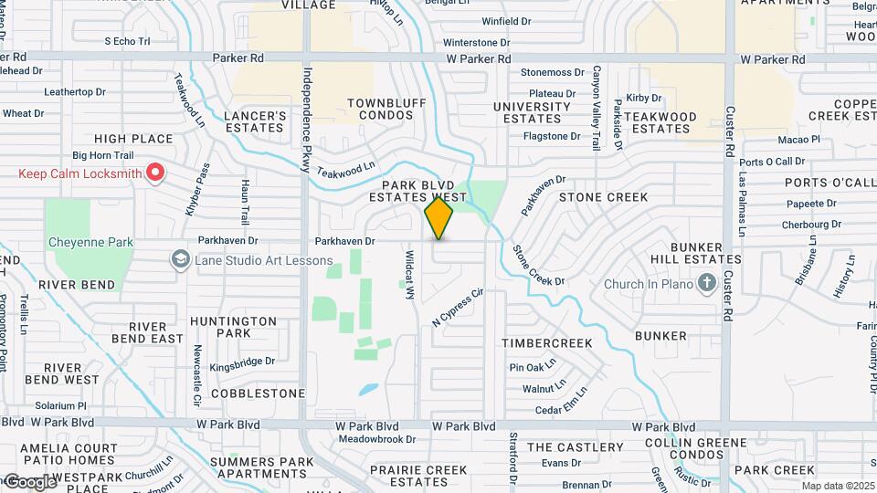 2732 Parkhaven Dr Map and Location Details