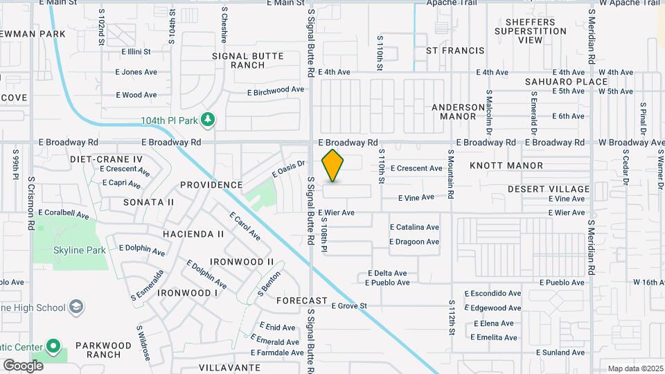 10843 E Clovis Ave Map and Location Details