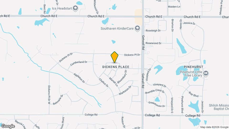 2713 Graystone Dr Map and Location Details