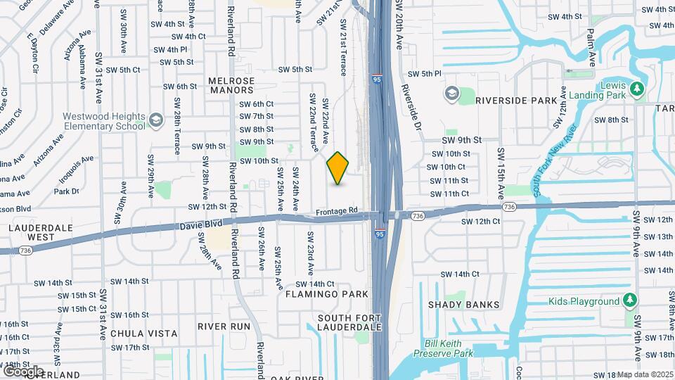 2129 Davie Blvd Map and Location Details