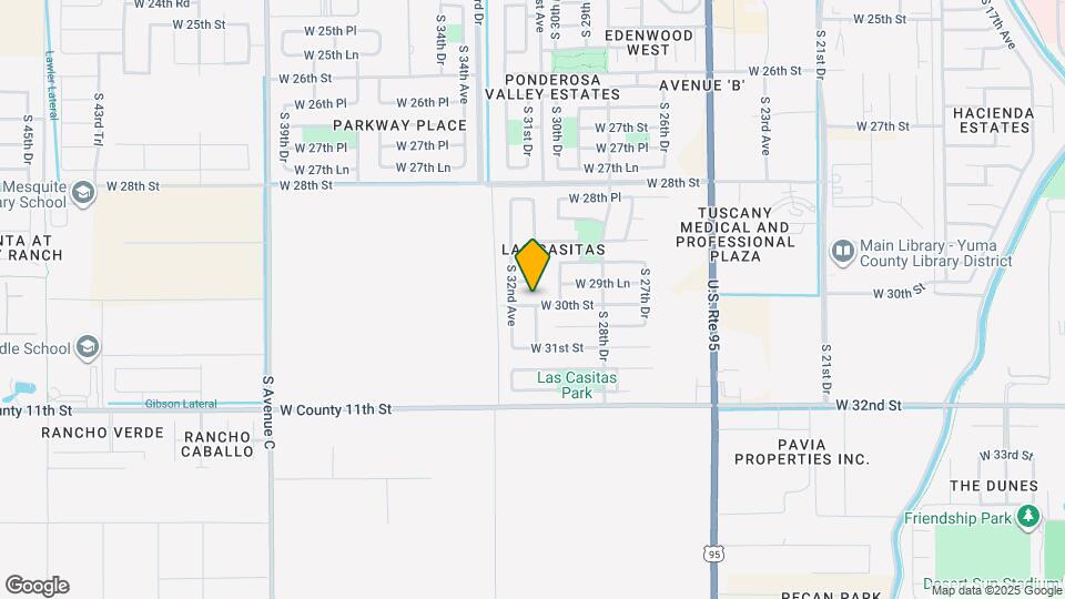 3134 W 30th St Map and Location Details