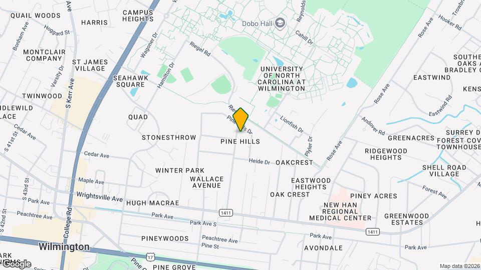 314 Wood Dale Dr Map and Location Details