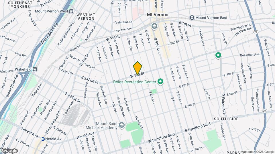 206 S 9th Ave Map and Location Details