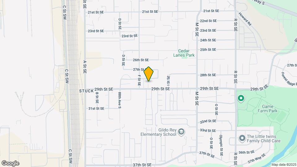 607 29th St SE Map and Location Details