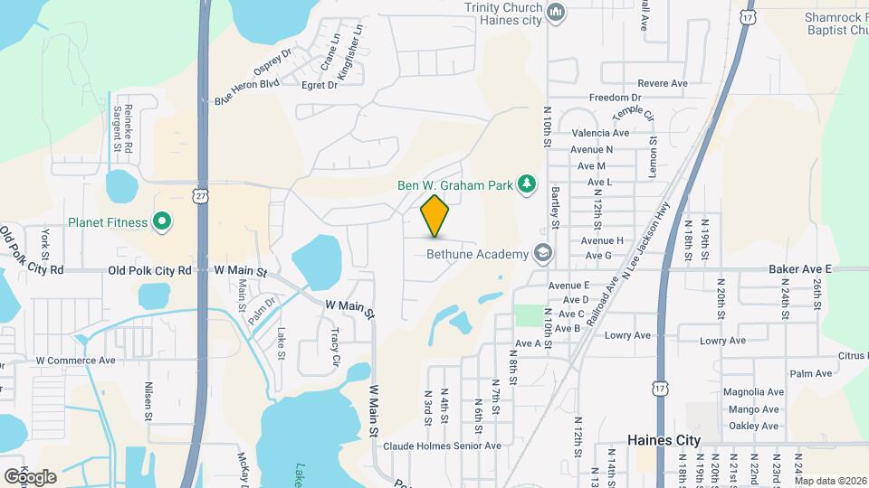 1516 Gulfview Dr Map and Location Details