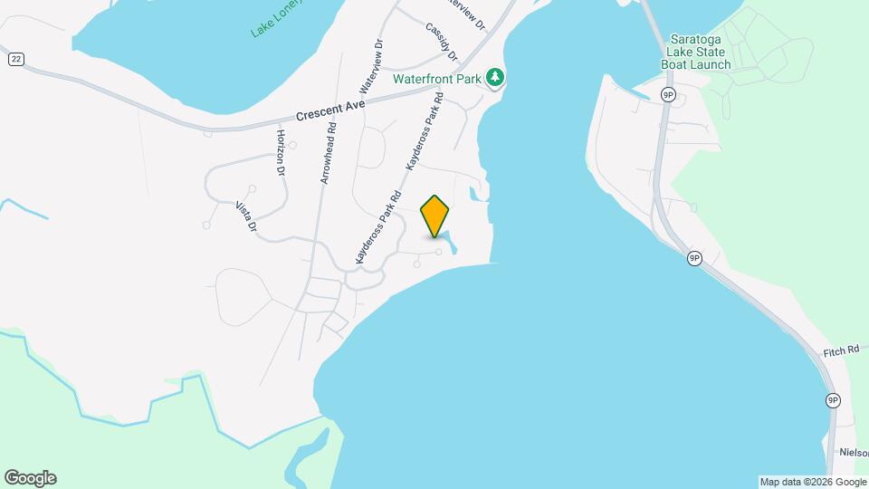 158 Kaydeross Park Rd Map and Location Details