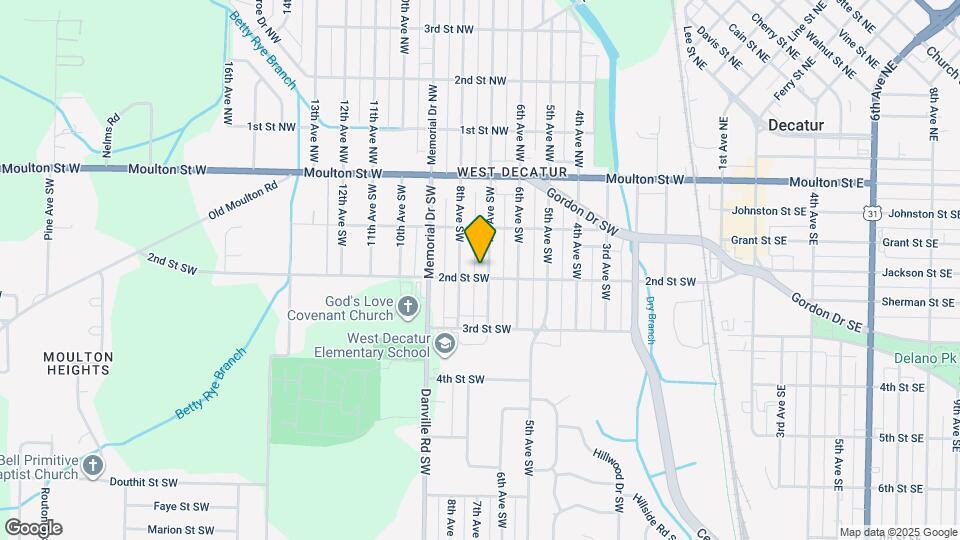 421 7th Ave SW Map and Location Details