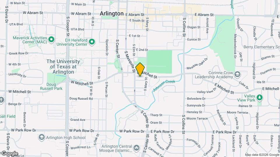 307 Rose St Map and Location Details