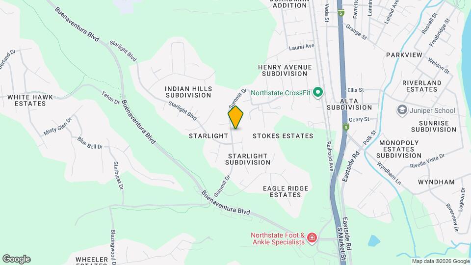 3625 Summit Dr Map and Location Details