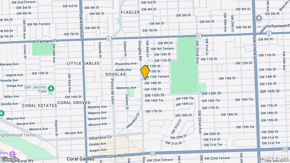 3675 SW 14th St-Unit -2 Mapa y Detalles de la Ubicación