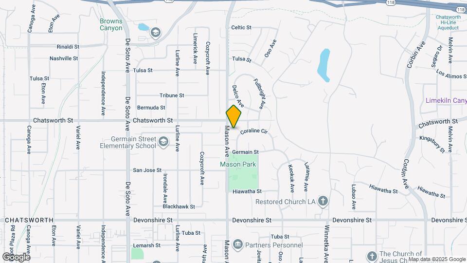 10655 Coraline Pl, Unit 1 Map and Location Details