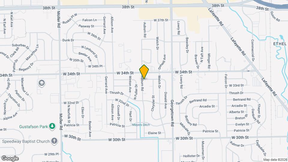 4953 W Deborah St Map and Location Details