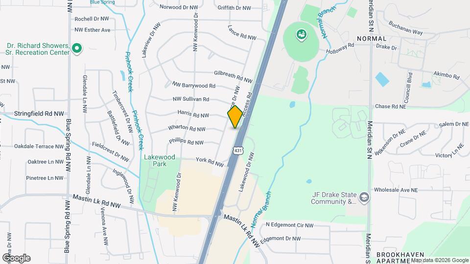 3907 Memorial Pkwy NW Map and Location Details