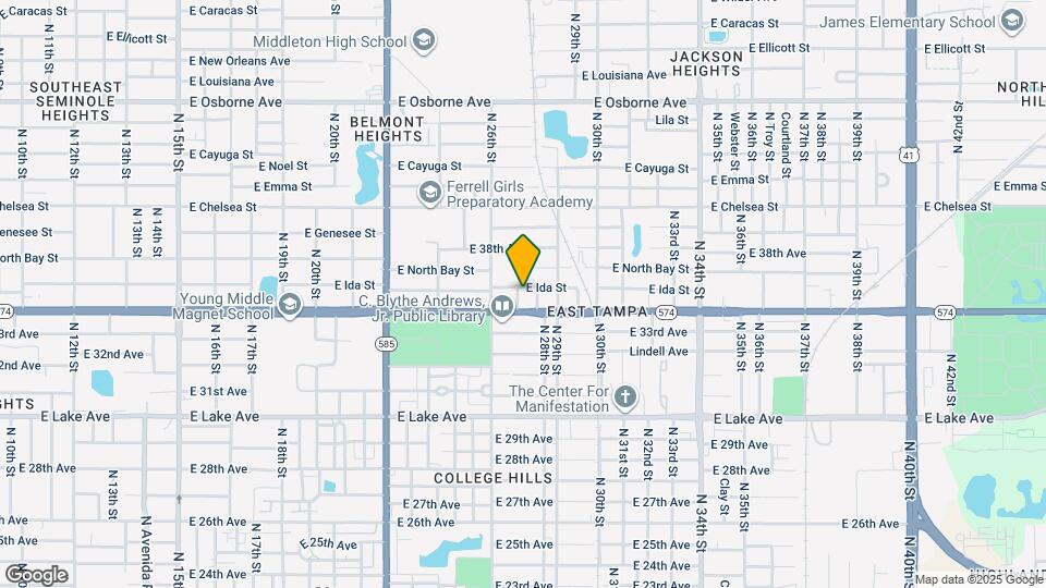 4009 N 27th St Map and Location Details