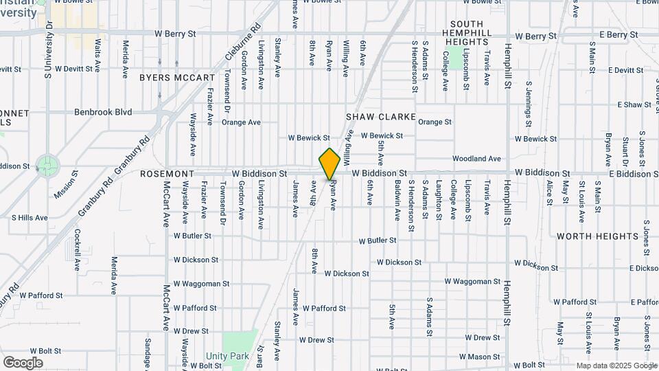 3502 Ryan Ave Map and Location Details