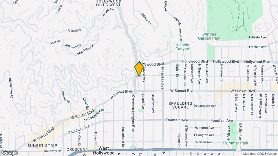 8026 Selma Ave, Unit 8026 Map and Location Details