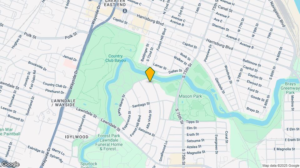 1712 Pasadena St, Unit 4 Map and Location Details