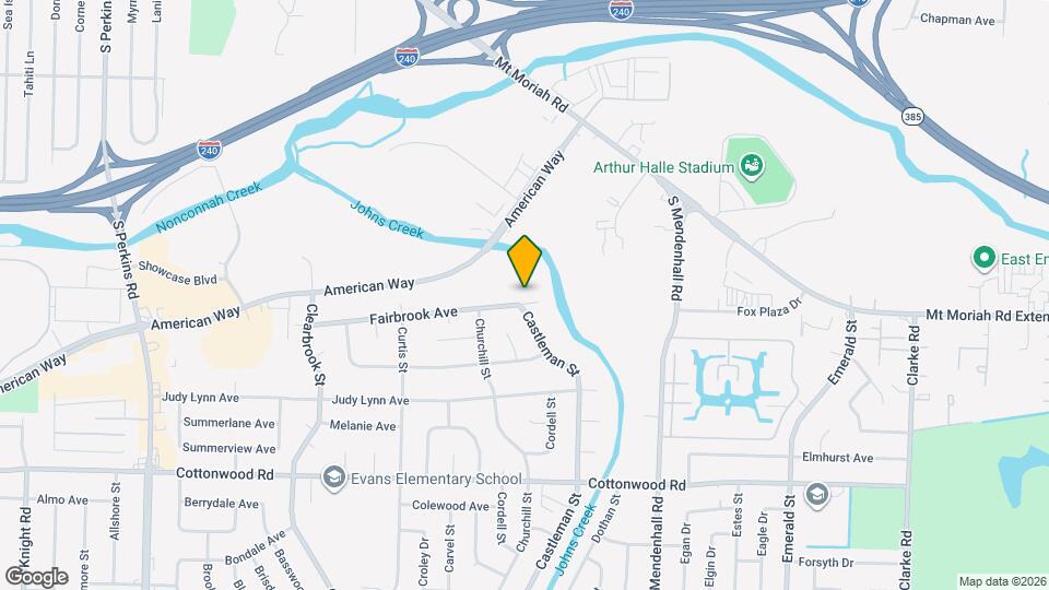 5176 Fairbrook Ave Map and Location Details