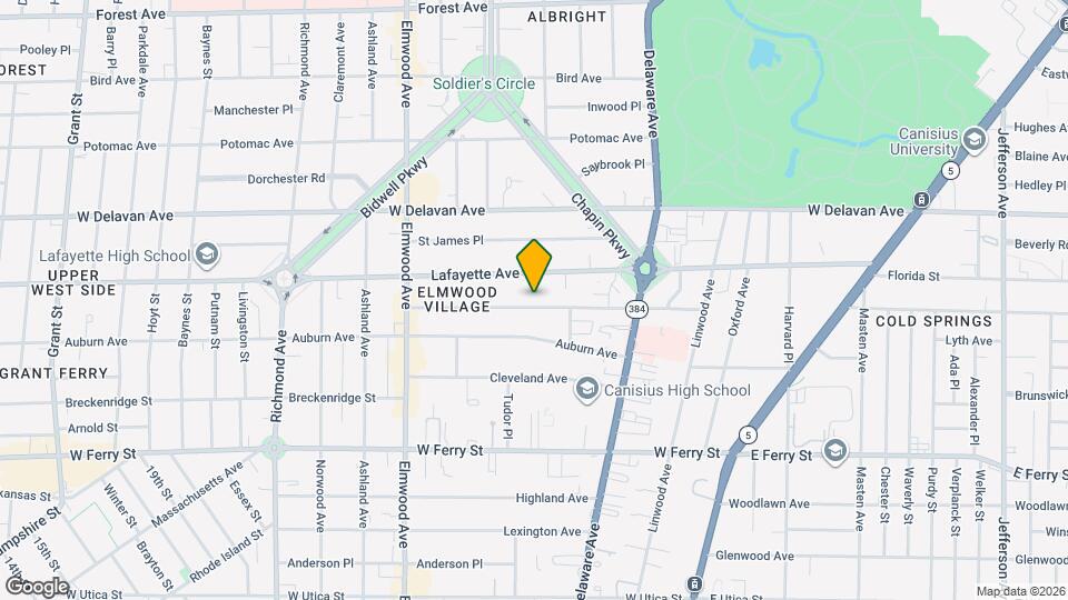 103 Lancaster Ave, Unit 3 Map and Location Details
