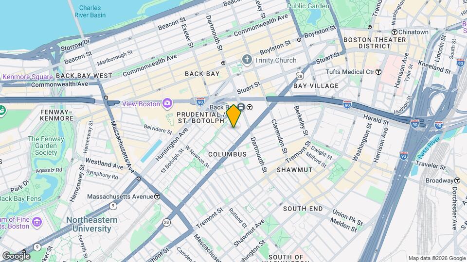 14 Yarmouth St Map and Location Details