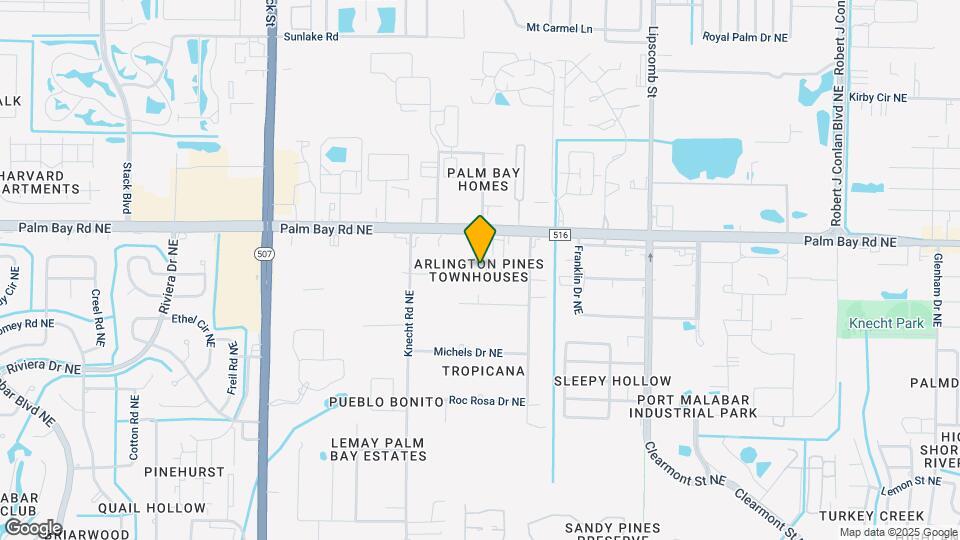 Arlington Pines Mapa y Detalles de la Ubicación