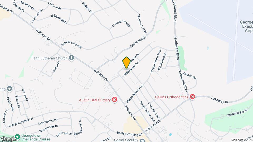 401 Hedgewood Dr Map and Location Details