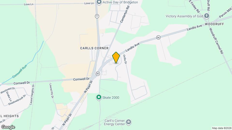 Upper Deerfield Estates Mapa y Detalles de la Ubicación