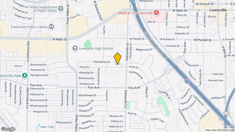 425 Price Dr Map and Location Details