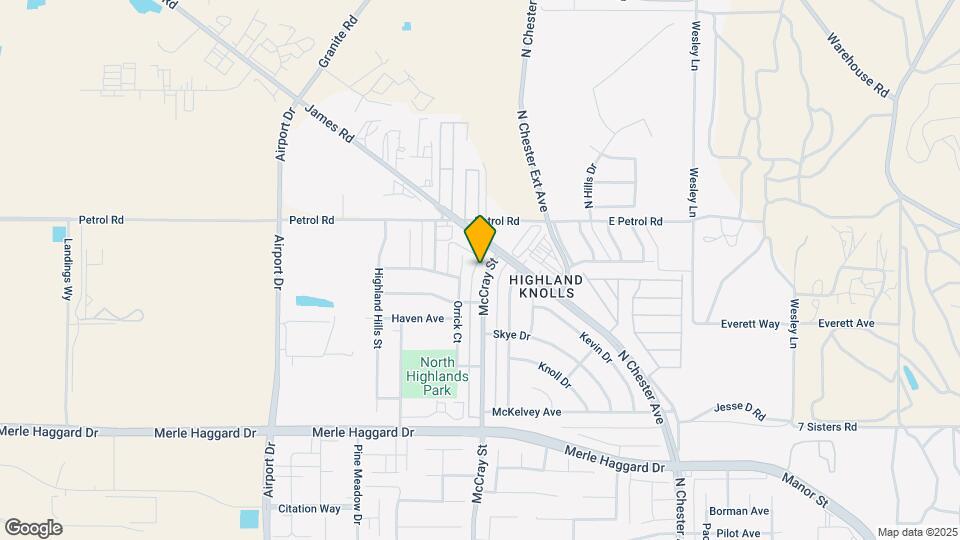 4531 McCray St Map and Location Details