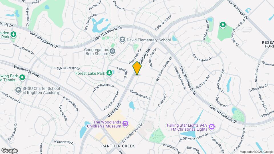 11 Brentwood Oaks Ct Mapa y Detalles de la Ubicación