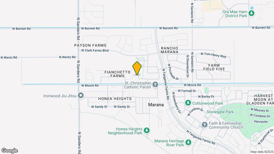 12841 N Fox Hollow Dr Map and Location Details