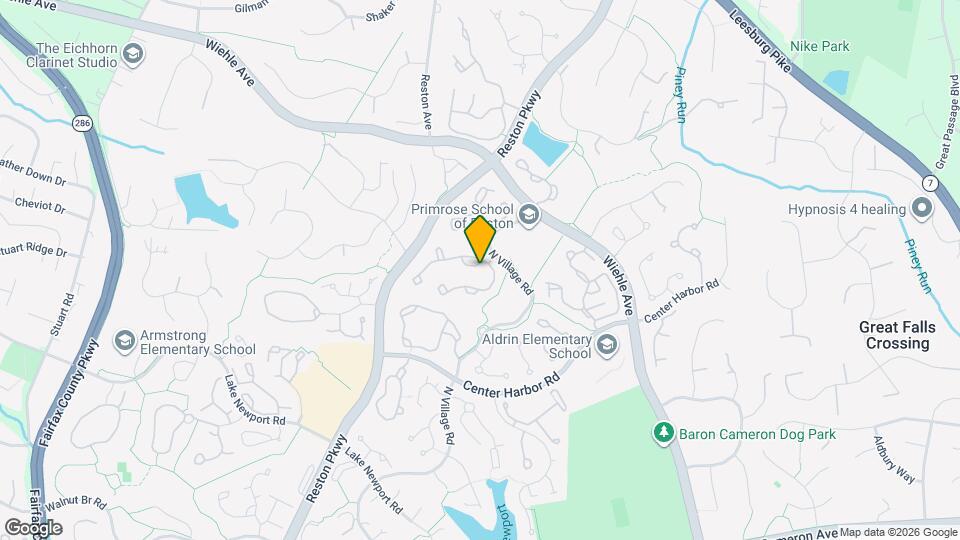 1385 Park Garden Ln Map and Location Details