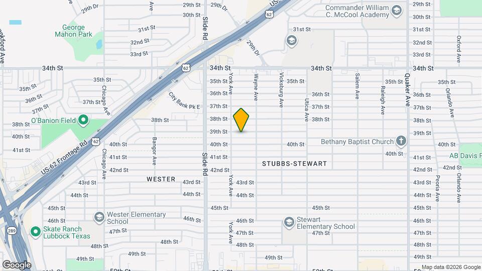 5015 39th St Map and Location Details